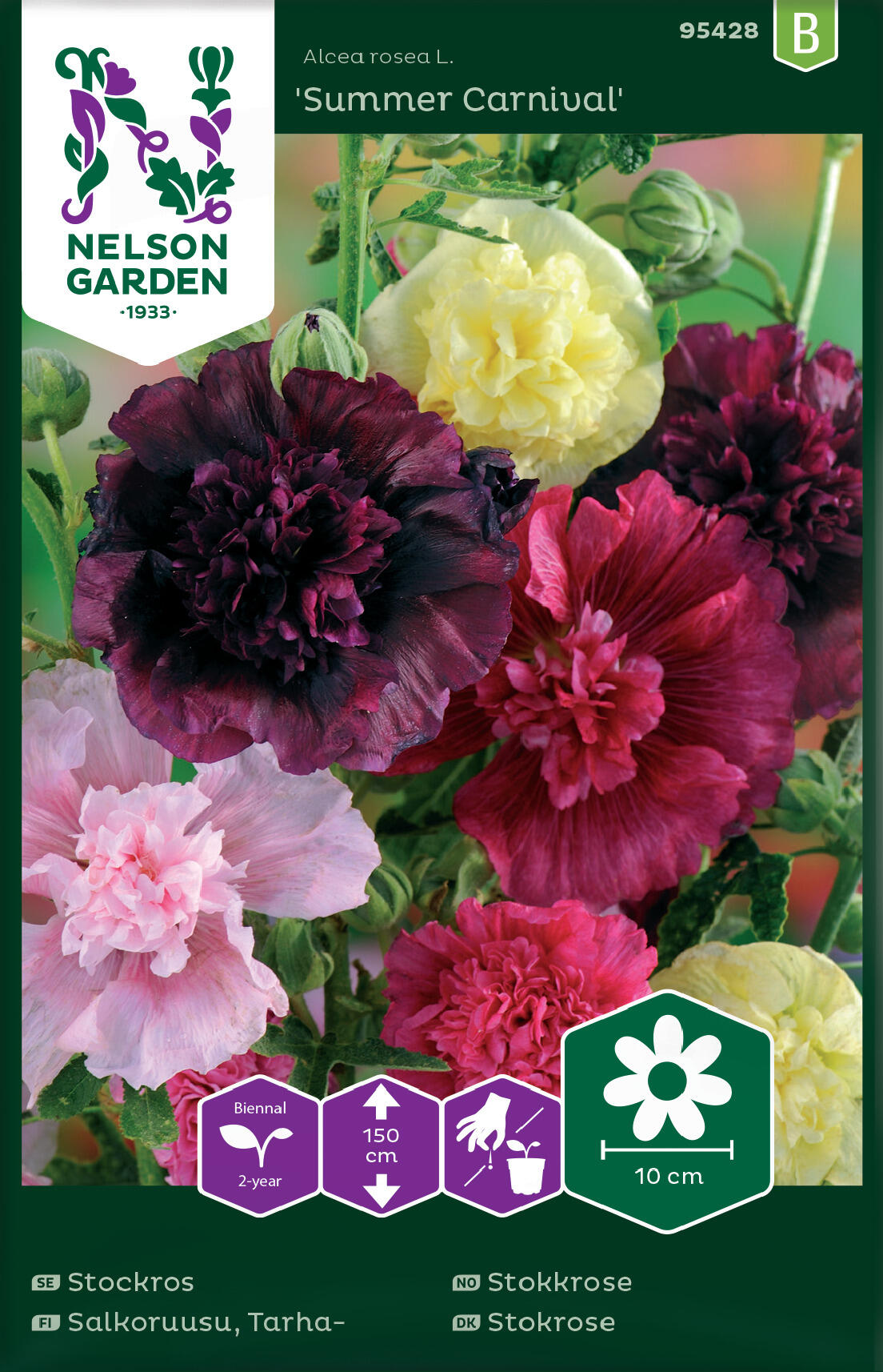 Stokkrose 'Summer Carnival'